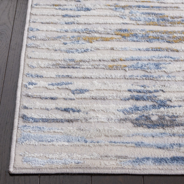 Safavieh Palma 360 Power Loomed  Rug Grey / Blue PAM360F-9