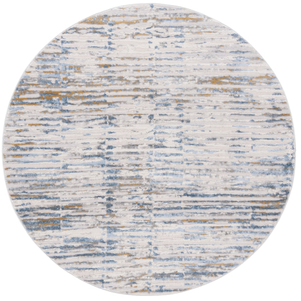 Safavieh Palma Exquisite Runner Area Rug - Timeless Elegance & Abstract Design For Modern Interiors Grey ,Blue 75% Polypropylene 25% Polyester Pam360f-2