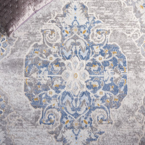 Safavieh Palma 362 Power Loomed  Rug Grey / Blue PAM362F-9