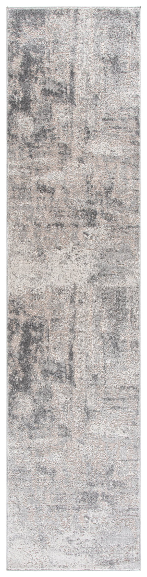Safavieh Palma Low-Profile Grey Area Rug — Power-Loomed Turkish Construction, Durable Soft Polyblend Surface 8'-0" x 10'-0" PAM364F-8