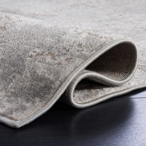 Safavieh Palma Low-Profile Grey Area Rug — Power-Loomed Turkish Construction, Durable Soft Polyblend Surface 8'-0" x 10'-0" PAM364F-8