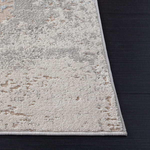 Safavieh Palma Modern Runner Rug In Grey And Teal Tones — Low-Profile, Durable Power-Loomed Design For Hallways 2'-2" x 9'-0" PAM364G-29