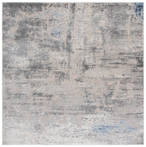 Safavieh Palma Modern Runner Rug In Grey And Teal Tones — Low-Profile, Durable Power-Loomed Design For Hallways 2'-2" x 9'-0" PAM364G-29