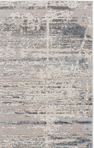 Safavieh Palma Modern Grey Teal Area Rug — Power-Loomed Turkish Design, Low 3/8" Pile, Durable Comfort 5'-3" x 7'-6" PAM370G-5