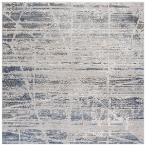 Safavieh Palma Runner Rug In Grey And Teal For Hallways – Low-Profile Durable Power-Loomed Turkish Design 2'-2" x 9'-0" PAM370G-29