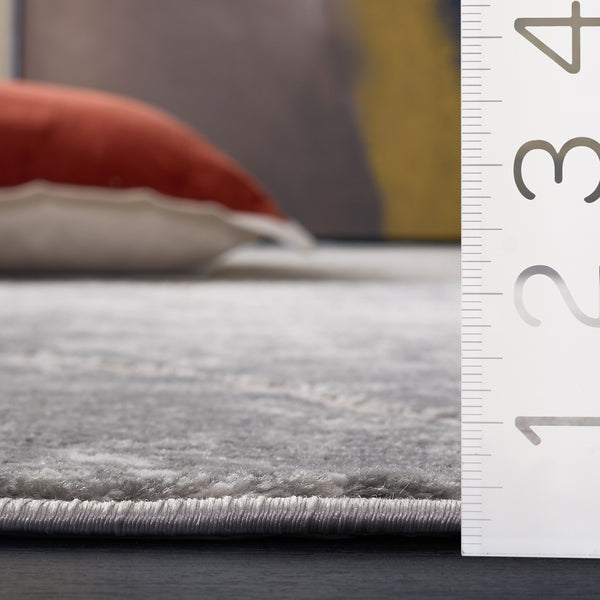 Safavieh Palma Contemporary Grey Runner Rug — Low-Profile, Power-Loomed Durability For High-Traffic Hallways 2'-2" x 9'-0" PAM372F-29