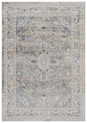 Safavieh Palma Modern Grey Runner Rug — Low‑Profile Durable Power‑Loomed Design For Hallways & Entryways 2'-2" x 9'-0" PAM376F-29