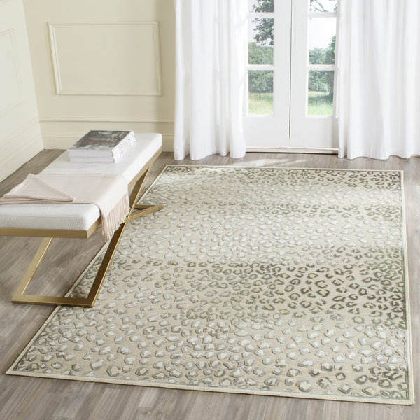 Safavieh Paradise Small Rectangle Area Rug - 4' X 5'7" Beige & Brown, Luxurious, Durable, & Stylish Beige ,Brown 75% Viscose,18% Polyester,7% Cotton Par84-303-4