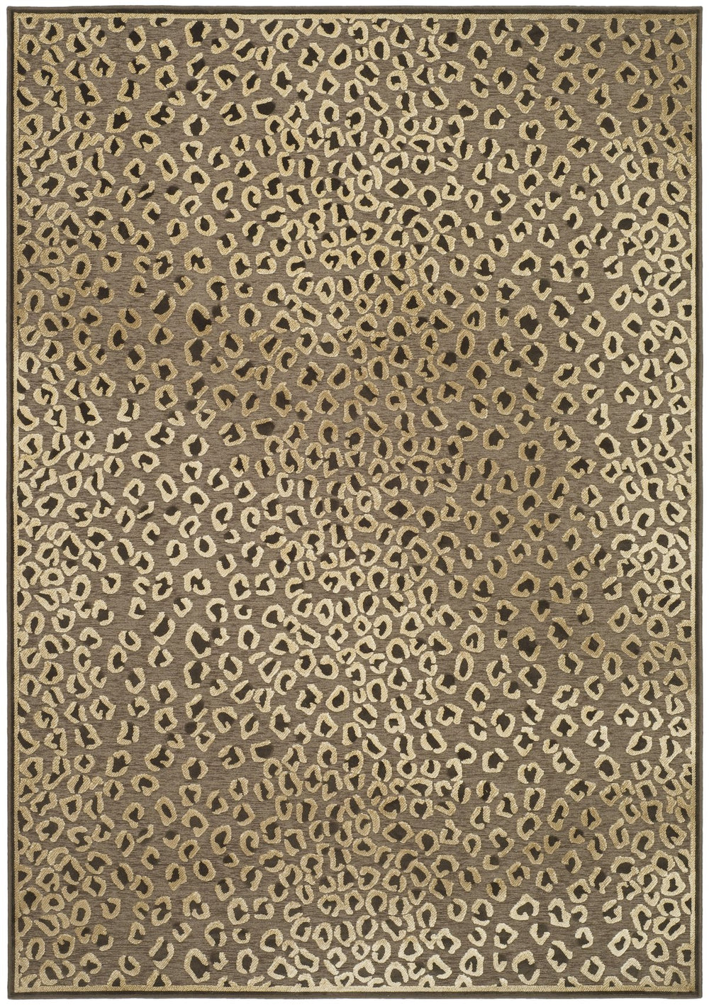 Safavieh Paradise Small Rectangle Area Rug - 4' X 5'7" Beige & Brown, Luxurious, Durable, & Stylish Beige ,Brown 75% Viscose,18% Polyester,7% Cotton Par84-303-4