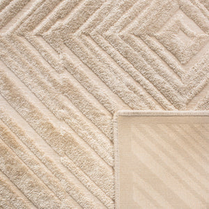 Safavieh Paradise Luxurious Viscose Area Rug With Geometric Design – Elevate Your Home's Elegance Today! Beige Viscose Pile Par948c-4