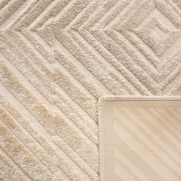 Safavieh Paradise Luxurious Viscose Area Rug With Geometric Design – Elevate Your Home's Elegance Today! Beige Viscose Pile Par948c-4