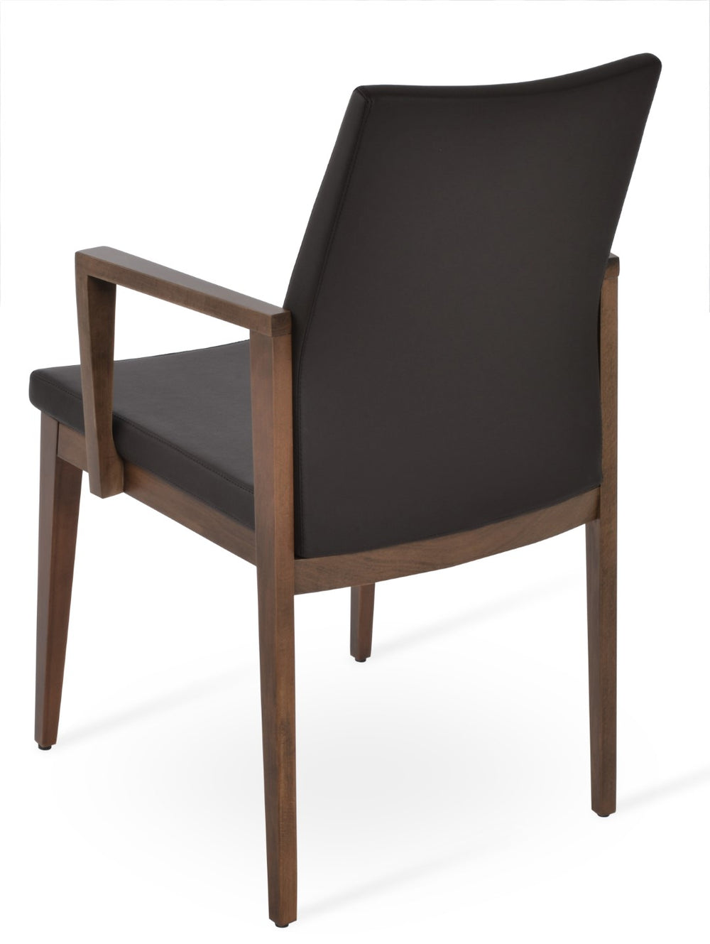 Soho Concept Pasha Wood Armchair Dining Chair - Durable Beech With Stylish Upholstery Options & 10-year Guarantee Walnut,Black  Soho-concept-dining-chair-04935