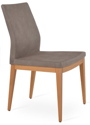 Soho Concept Pasha Wood Dining Chair - Elegant Upholstered Comfort In Beech, 10-year Guarantee & Stylish Options Natural  Soho-concept-dining-chair-04733