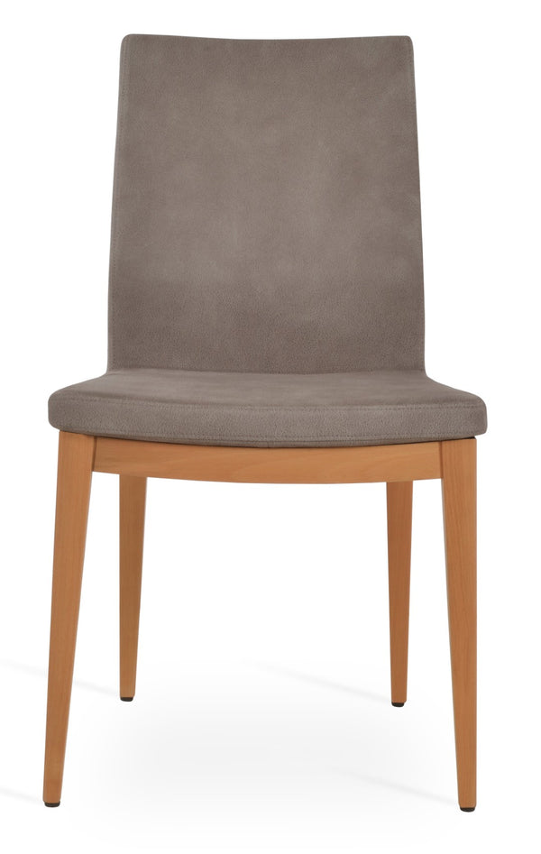 Soho Concept Pasha Wood Dining Chair - Elegant Upholstered Comfort In Beech, 10-year Guarantee & Stylish Options Natural  Soho-concept-dining-chair-04733