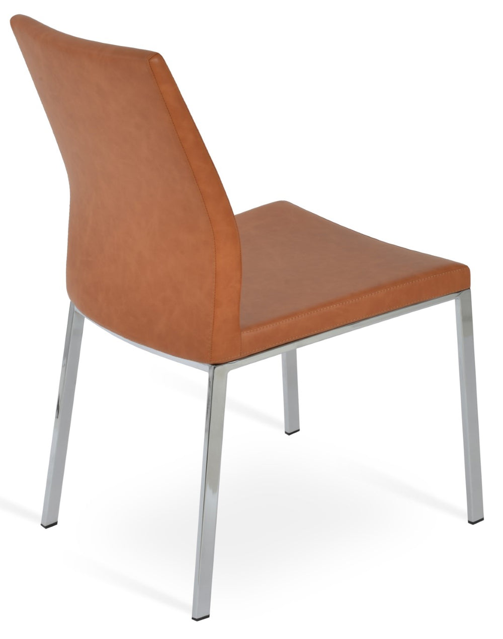 Soho Concept Pasha Metal Dining Chair - Modern Chrome Base, Stylish Fabric Options & 10-year Guarantee For Durability Chrome  Soho-concept-dining-chair-04745