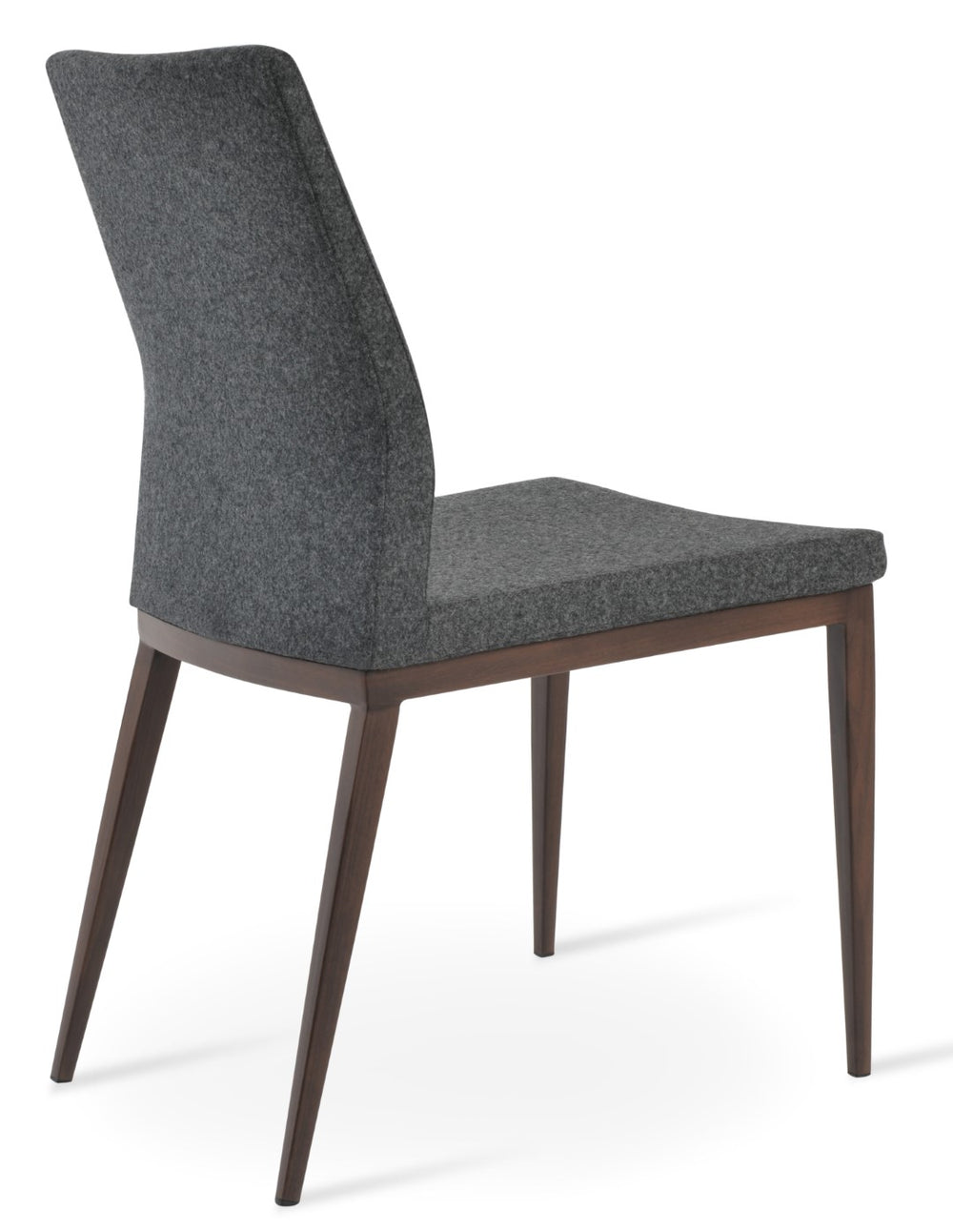 Soho Concept Pasha Mw Dining Chair In Camira Era Fabric - Stylish, Durable, Walnut & Dark Grey, 10-year Guarantee! Walnut,Dark Grey  Soho-concept-dining-chair-04750