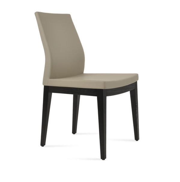 Soho Concept Pasha Wood Dining Chair - Elegant Upholstered Comfort In Beech, 10-year Guarantee & Stylish Options Ash  Soho-concept-dining-chair-04916