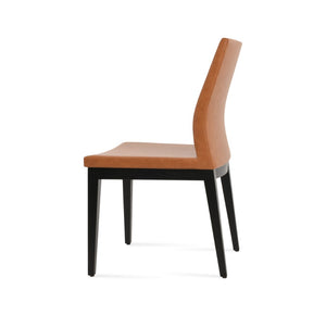 Soho Concept Pasha Wood Dining Chair - Stylish Leatherette Seating With 2-year Guarantee, Limited Stock Available! Ash  Soho-concept-dining-chair-04910