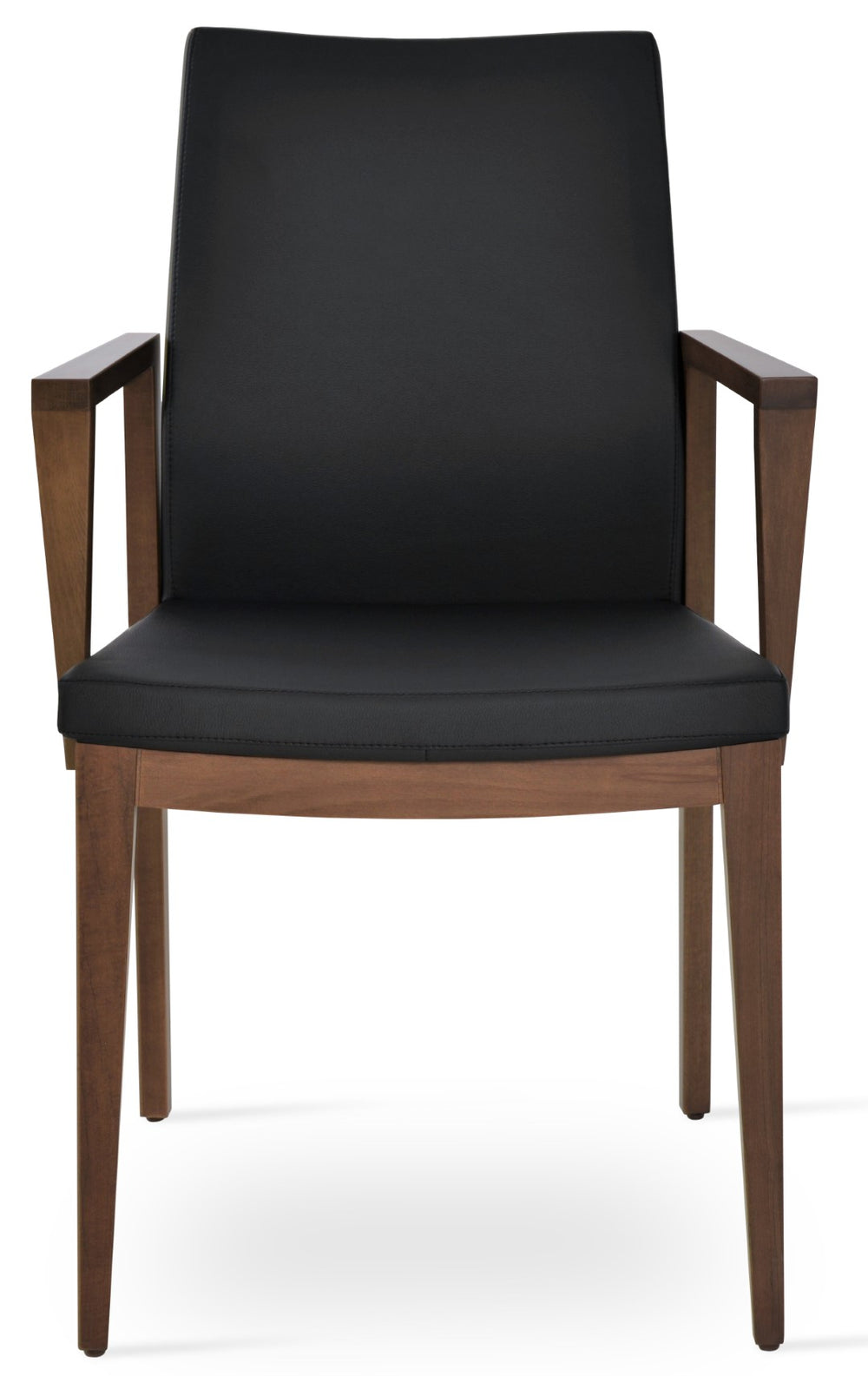 Soho Concept Pasha Wood Armchair Dining Chair - Durable Beech With Stylish Upholstery Options & 10-year Guarantee Walnut,Black  Soho-concept-dining-chair-04935