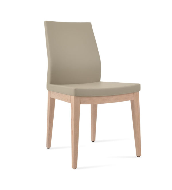 Soho Concept Pasha Wood Dining Chair - Elegant Upholstered Comfort In Beech, 10-year Guarantee & Stylish Options Ash,Natural,White  Soho-concept-dining-chair-04961