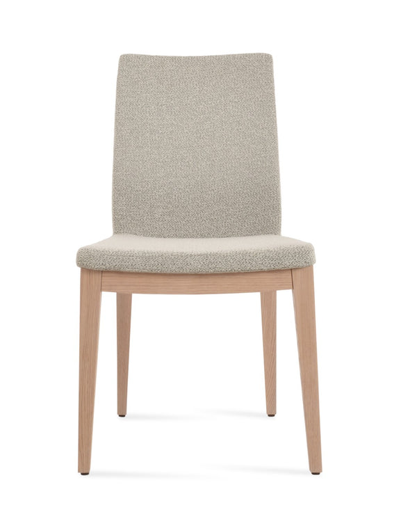Soho Concept Pasha Wood Dining Chair - Elegant Upholstered Comfort In Beech, 10-year Guarantee & Stylish Options Ash,Natural,White,Grey  Soho-concept-dining-chair-04953