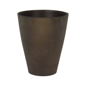 Lh Imports Rustic Medium Vase - Exquisite Limestone Decor For Elegant Home Beautification And Style Brown Limestone Pat038m-ch