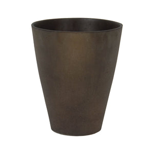 Lh Imports Rustic Medium Vase - Exquisite Limestone Decor For Elegant Home Beautification And Style Brown Limestone Pat038s-ch