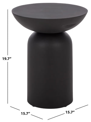 Dylan Minimalist Side Table For Small Spaces — Durable Polyfiber Build, Sleek Modern Accent, Versatile Use