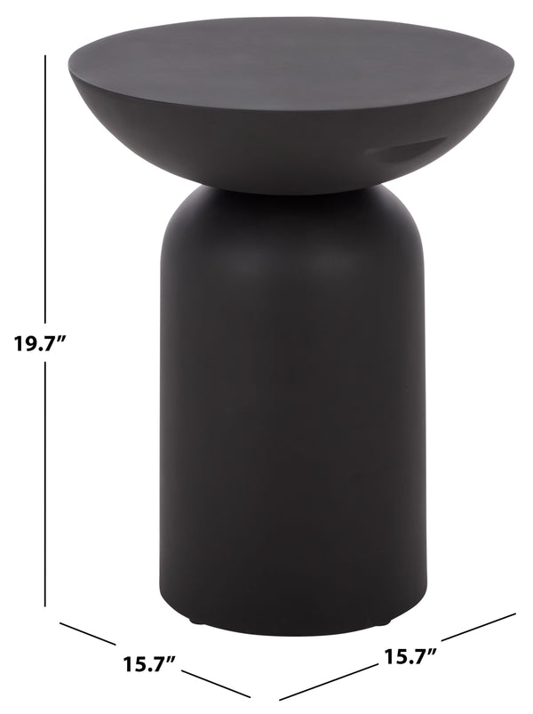 Dylan Minimalist Side Table For Small Spaces — Durable Polyfiber Build, Sleek Modern Accent, Versatile Use