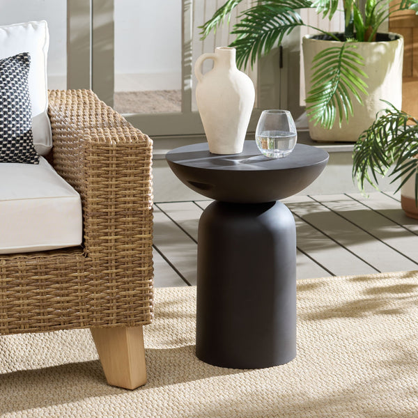 Dylan Minimalist Side Table For Small Spaces — Durable Polyfiber Build, Sleek Modern Accent, Versatile Use