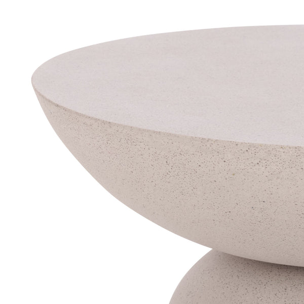Dylan Minimalist Side Table For Small Spaces — Durable Polyfiber Build, Sleek Modern Accent, Versatile Use
