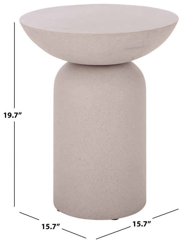 Dylan Minimalist Side Table For Small Spaces — Durable Polyfiber Build, Sleek Modern Accent, Versatile Use