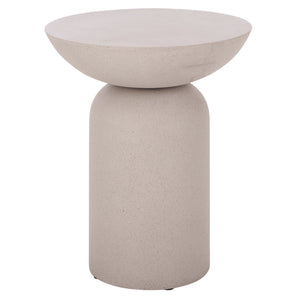 Dylan Minimalist Side Table For Small Spaces — Durable Polyfiber Build, Sleek Modern Accent, Versatile Use