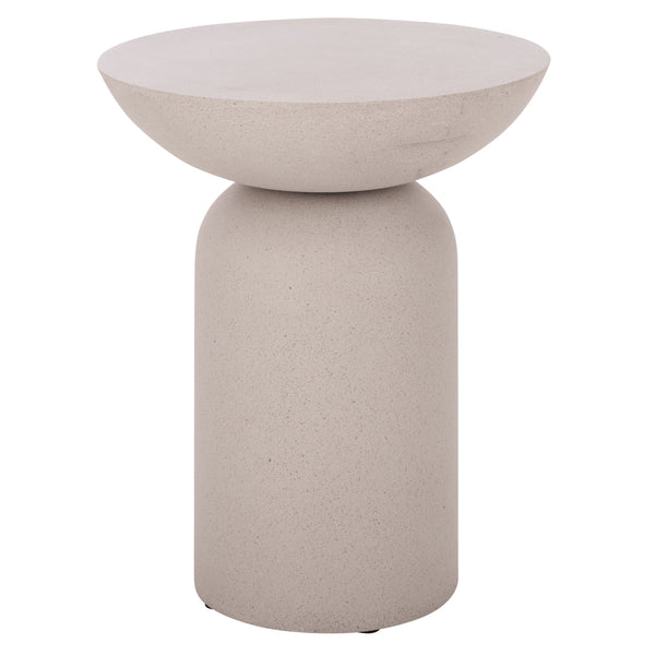 Dylan Minimalist Side Table For Small Spaces — Durable Polyfiber Build, Sleek Modern Accent, Versatile Use