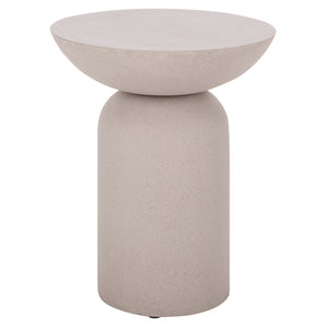 Dylan Minimalist Side Table For Small Spaces — Durable Polyfiber Build, Sleek Modern Accent, Versatile Use
