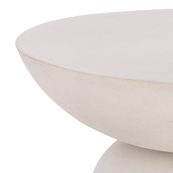 Dylan Minimalist Side Table For Small Spaces — Durable Polyfiber Build, Sleek Modern Accent, Versatile Use