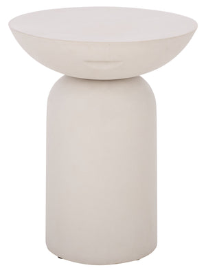 Dylan Minimalist Side Table For Small Spaces — Durable Polyfiber Build, Sleek Modern Accent, Versatile Use