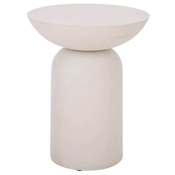 Dylan Minimalist Side Table For Small Spaces — Durable Polyfiber Build, Sleek Modern Accent, Versatile Use