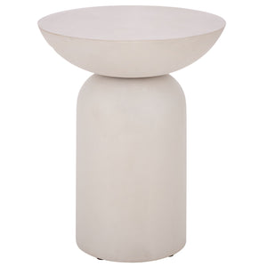 Dylan Minimalist Side Table For Small Spaces — Durable Polyfiber Build, Sleek Modern Accent, Versatile Use