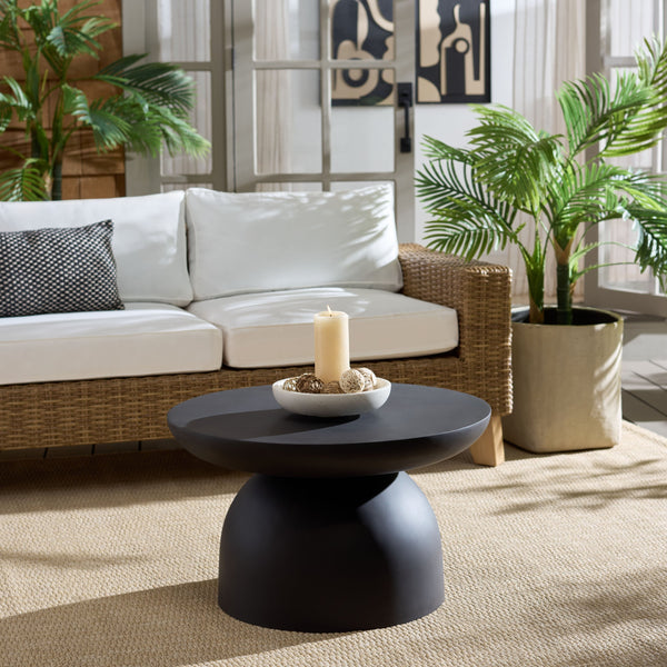 Dylan Modern Coffee Table With Matte Finish — Compact 27.6" Square Polyfiber Top, Durable Everyday Use