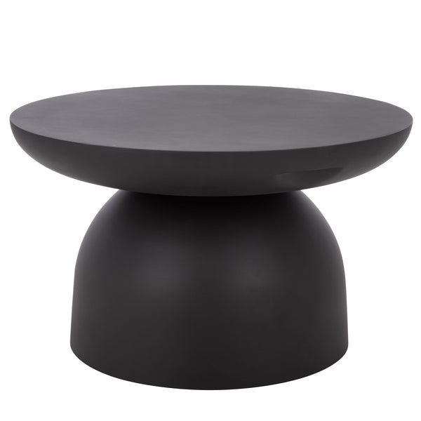 Dylan Modern Coffee Table With Matte Finish — Compact 27.6" Square Polyfiber Top, Durable Everyday Use