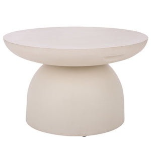 Dylan Modern Coffee Table With Matte Finish — Compact 27.6" Square Polyfiber Top, Durable Everyday Use