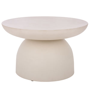 Dylan Modern Coffee Table With Matte Finish — Compact 27.6" Square Polyfiber Top, Durable Everyday Use