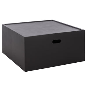 Georgia Square Coffee Table — Modern Minimalist Polyfiber Design With Clean Lines And Durable Finish