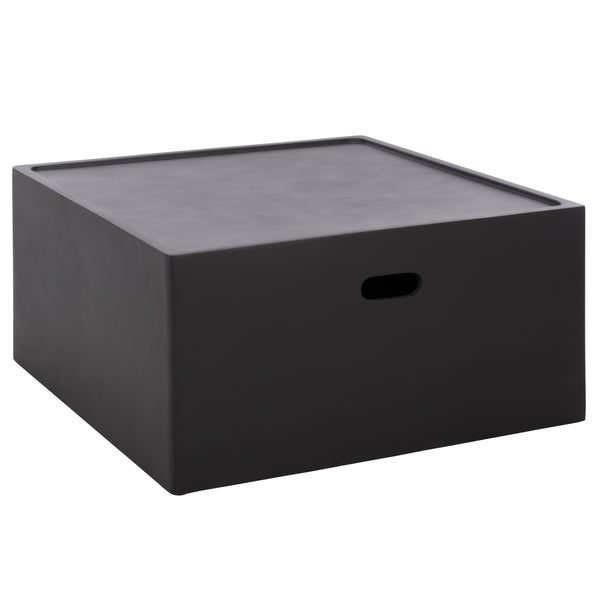 Georgia Square Coffee Table — Modern Minimalist Polyfiber Design With Clean Lines And Durable Finish