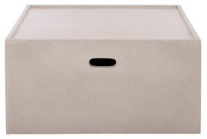 Georgia Square Coffee Table — Modern Minimalist Polyfiber Design With Clean Lines And Durable Finish