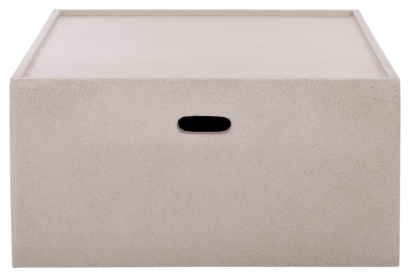 Georgia Square Coffee Table — Modern Minimalist Polyfiber Design With Clean Lines And Durable Finish
