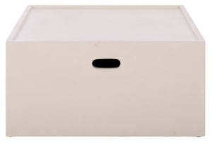 Georgia Square Coffee Table — Modern Minimalist Polyfiber Design With Clean Lines And Durable Finish
