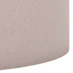 Georgia Round Coffee Table Low-Profile 31.5" Durable Polyfiber Modern Centerpiece For Living Rooms