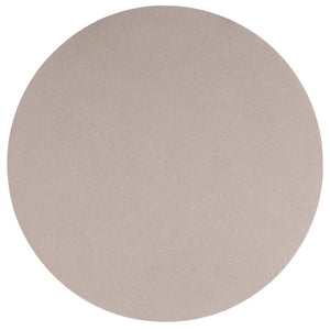 Georgia Round Coffee Table Low-Profile 31.5" Durable Polyfiber Modern Centerpiece For Living Rooms